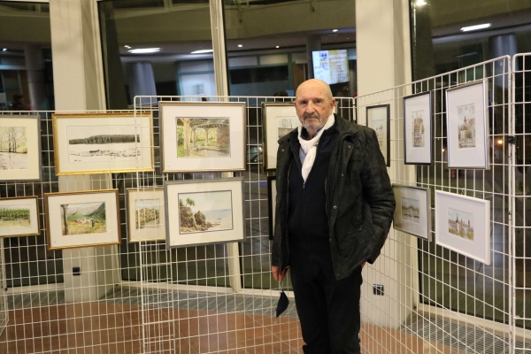 Une exposition d’aquarelles à ne pas manquer dans le hall d’accueil de la mairie de Saint Rémy.